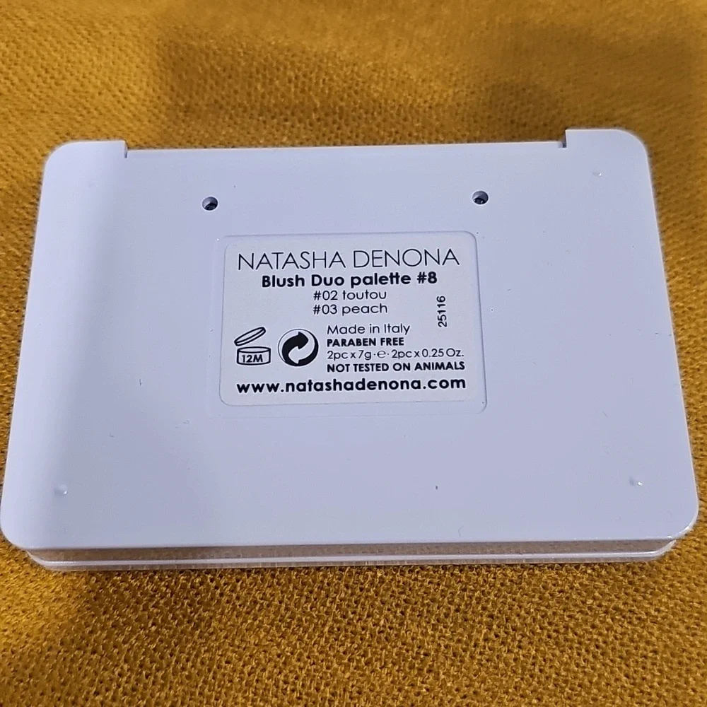 Natasha Denona Blush Duo #8 toutou/peach NIB